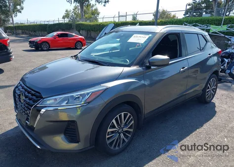 2021 Nissan Kicks Sv Xtronic Cvt from USA, damaged, VIN 3N1CP5CVXML536270